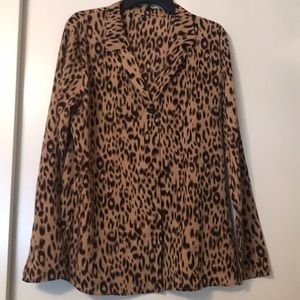 Cheetah blouse
